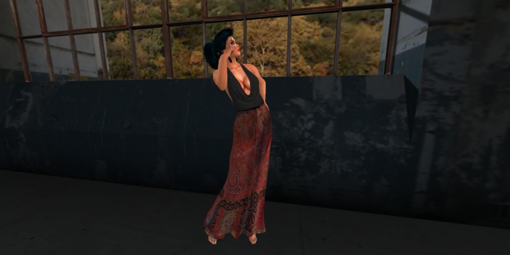 Sexy Backless Dress - Indian Battik - 2